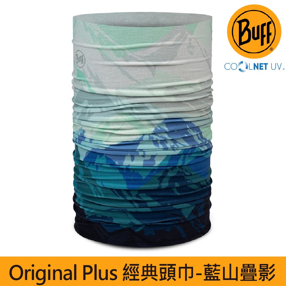 BUFF 經典頭巾 Plus 藍山疊影136895-707 魔術頭巾 夏季吸濕排汗防曬頭巾