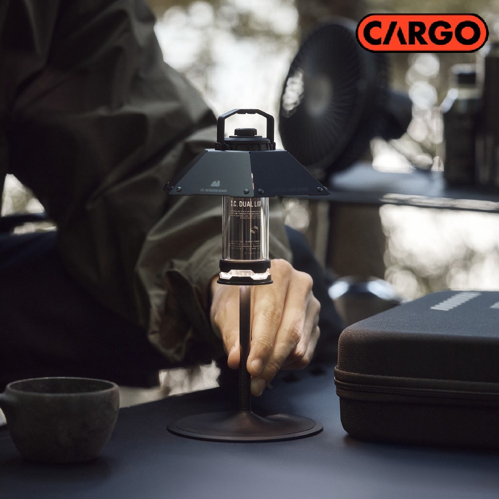 CARGO 工業風Mini LED燈旗艦組 黑色 露營燈 LED燈 燈罩 燈座 登山扣
