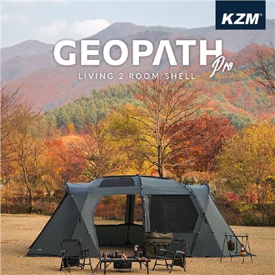 KAZMI KZM GEOPATH PRO 黑森林別墅帳 4-5人帳 送專用透明掛窗 帳篷 露營