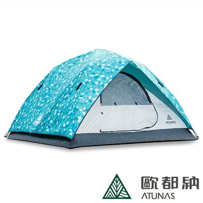 ATUNAS 歐都納4-5人單門快速帳 A1TECC01  露營帳篷 快速帳篷 入門款帳篷 4-5人帳 帳篷