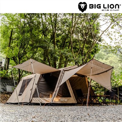 威力屋 BIG LION 森摩卡300KING銀膠 BL-300KING 帳篷