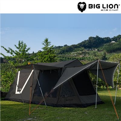 威力屋 BIG LION 黑獅王300KING黑膠 BL-B300KING 帳篷