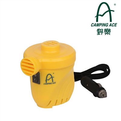 Camping Ace 野樂 車用直流大力神充氣幫浦 含3個氣嘴  使用電壓為DC12V 打氣機 充氣機