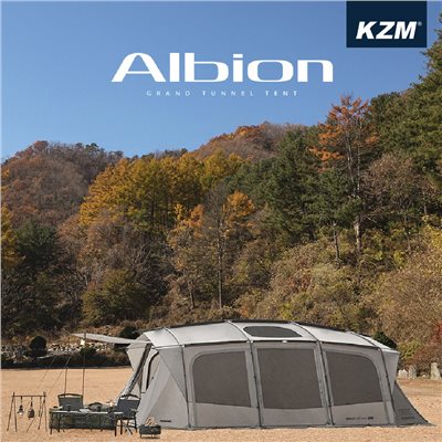 KAZMI KZM ALBION 阿爾比豪華隧道帳 帳篷 送限量掛窗 一房一廳