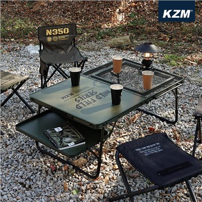 KAZMI KZM IMS 工業風多功能燒烤桌 燒烤桌 折疊桌 野炊 露營