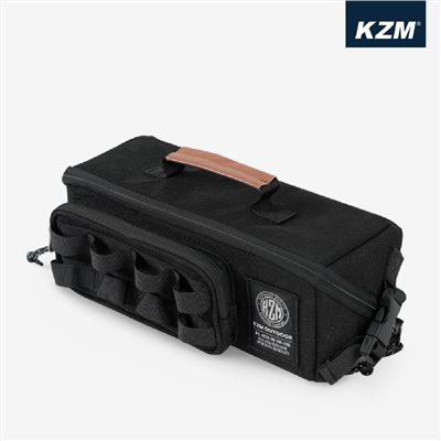 KAZMI KZM 工業風工具收納袋 軍綠/黑 工具袋 收納袋 瓦斯收納袋 營釘工具箱