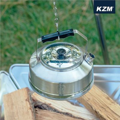 KAZMI KZM  超輕量不鏽鋼茶壺 0.8L 輕巧耐用 導熱快 露營 茶壺 水壺