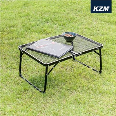 KAZMI KZM 2段式迷你鋼網折疊桌 鋼網系列 小桌子 露營桌