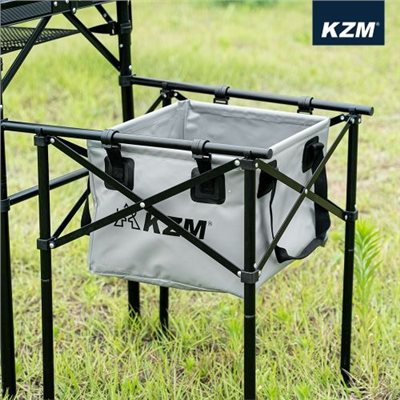 KAZMI KZM 2WAY方型折疊水桶 摺疊水桶 露營 水桶 水袋
