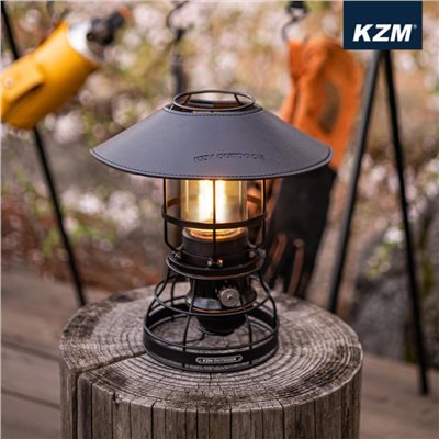 KAZMI KZM 經典LED復古露營燈 露營燈 營燈 裝飾燈 氣氛燈 送專用盒 附專用燈罩