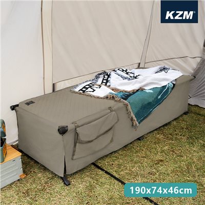 KAZMI KZM 加寬行軍床專用床罩 附多功能收納袋 露營 登山 床罩 行軍床 收納