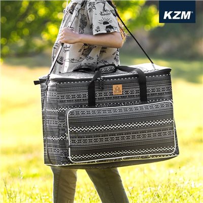 KAZMI KZM 彩繪民族風裝備收納袋100L 收納袋 裝備袋 工具袋 露營