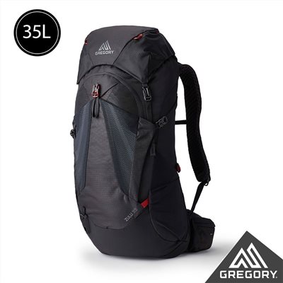 Gregory 35L ZULU登山背包 火山黑 M/L GG146671 登山包
