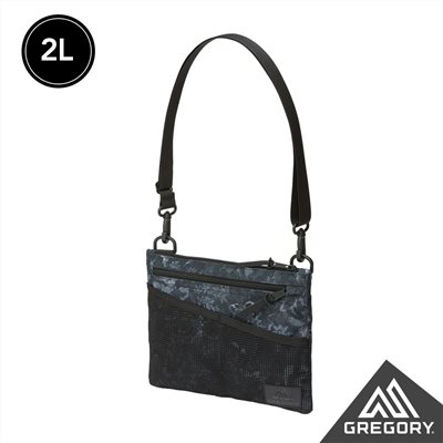 Gregory 2L SACOCHE 斜背包M 闇黑印花 GG109460 隨身包 背包