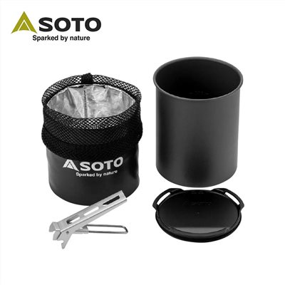 SOTO 輕便鋁杯4件烹調組 SOD-522 保溫杯 野炊 露營 登山