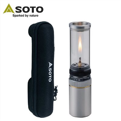SOTO Hinoto 無芯瓦斯燭燈收納盒套組 SOD-260 露營燈 登山 露營 野炊