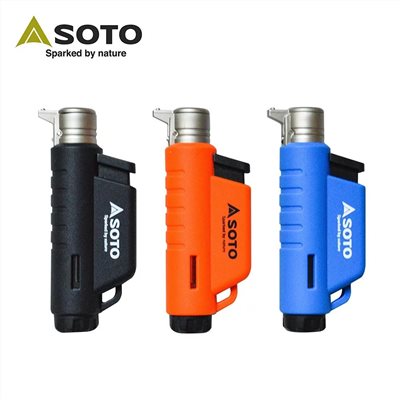 SOTO I型填充式迷你點火器 ST-485 藍/橘/黑 打火機