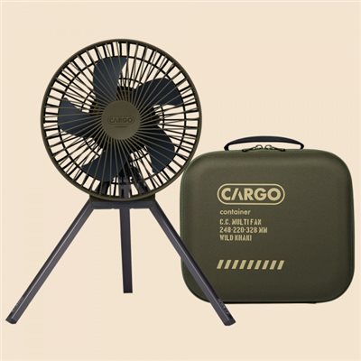 CARGO MULTI FAN 隨行風扇含收納盒 軍綠 露營風扇
