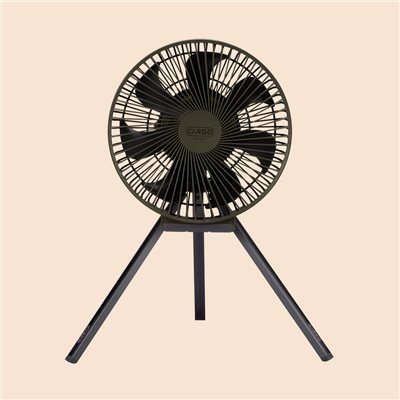CARGO MULTI FAN 隨行風扇含收納盒 L 黑色 露營風扇