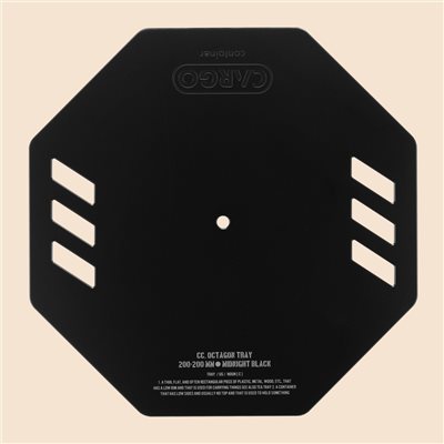 CARGO 燈架專用置物盤 黑色 置物盤 附收納盒