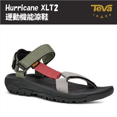 TEVA 男 Hurricane XLT2 運動機能涼鞋 黃綠/多彩 TV1019234OBRM 機能鞋 健走鞋