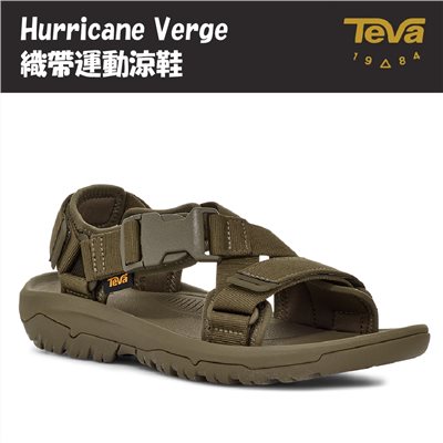 TEVA 男 Hurricane Verge 織帶運動涼鞋 深橄欖綠 TV1121534DOL 健走鞋 快乾耐磨