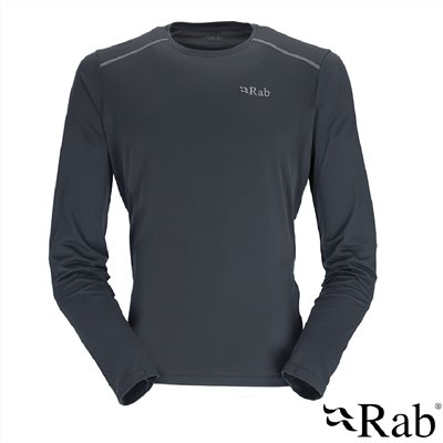 英國 RAB Force LS Tee 長袖透氣排汗衣 男款 鯨魚灰 QBL07 衛生衣 運動衣