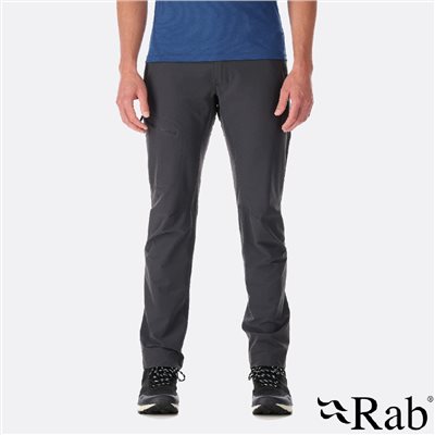 英國 RAB Incline Light Pants 輕量彈性長褲 男款 煤炭黑 QFV05 登山 露營