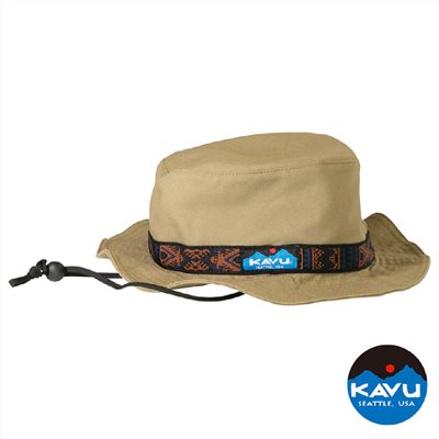 KAVU Organic Strap Bucket 民族編織帶漁夫帽 傳統卡其 K1169 帽子 漁夫帽