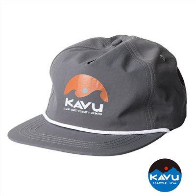 KAVU Bryon Bay 休閒五分割帽 走道灰 K1144 棒球帽 鴨舌帽