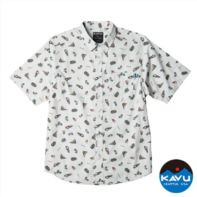 KAVU The Jam 經典短袖襯衫 夢幻裝備 K5141 襯衫 有機棉