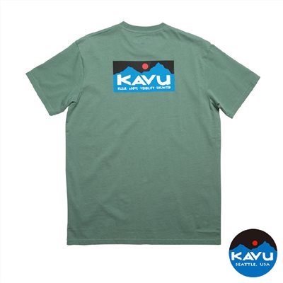 KAVU Klear Above Etch Art 男款 短袖T恤 黑暗森林 K847 有機棉