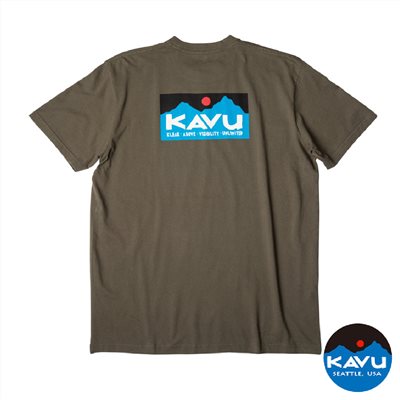 KAVU Klear Above Etch Art 男款 短袖T恤 樹葉 K847 有機棉