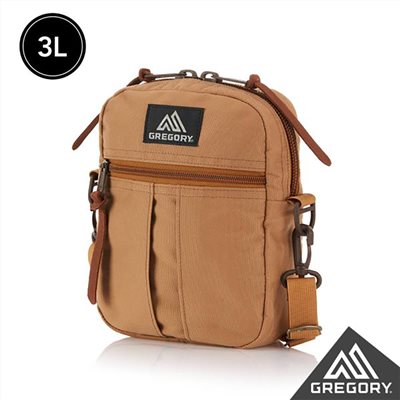 Gregory 3L QUICK POCKET斜背包 GG125415 焦糖棕 背包