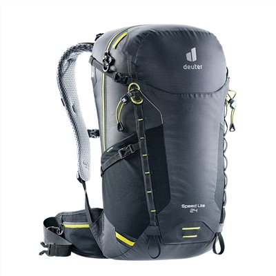 Deuter 男 SPEED LITE 24L 超輕量旅遊背包 3410421 黑 登山背包 登山包