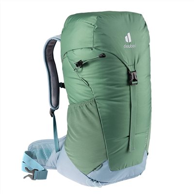 Deuter 女 AC LITE 28SL透氣網架背包 3420921 蘆薈綠 登山包 背包