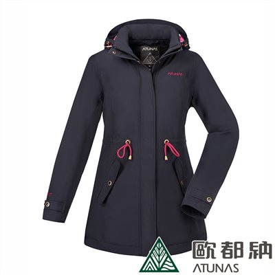 特價出清 ATUNAS 歐都納 女 都會時尚G/T科技保溫棉外套 黑 A-G1723W GTX