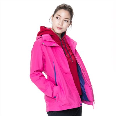 特價出清 ATUNAS 歐都納 女 經典G/T2件式外套 桃紅 A-G1658W GTX 防風