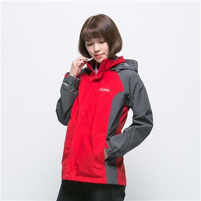 特價出清 ATUNAS 歐都納 女 縱橫戶外防水透氣外套 紅灰 A3-G1516W GTX 防風