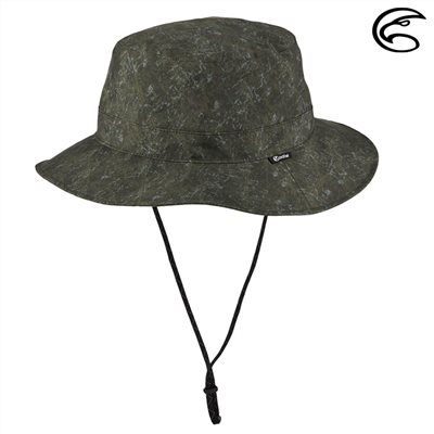 ADISI 輕量3L防水高透氣印花中盤帽 AH21018 (II) 森林綠 遮陽帽 防水 登山帽