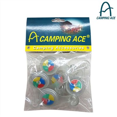 Camping Ace 野樂 彩色營繩燈 七彩變化 5入一組 裝飾燈 單車車尾燈 青蛙燈