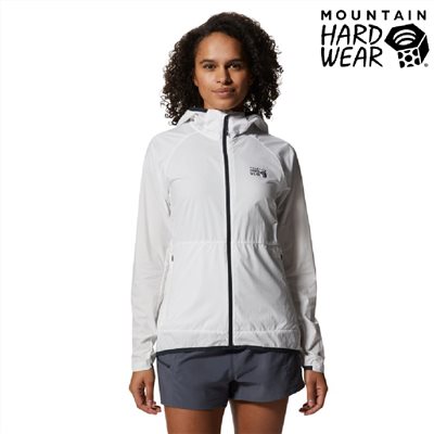 Mountain Hardwear 輕量透氣防風連帽外套 女款 霧堤白 1985071 運動外套