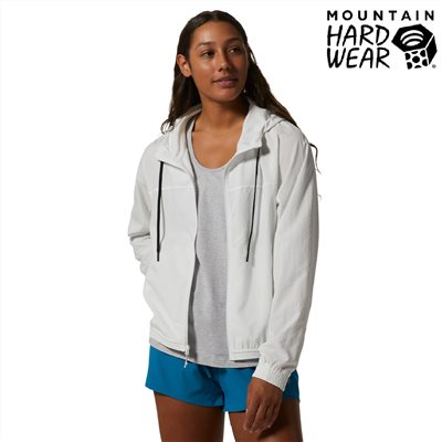 Mountain Hardwear 防曬透氣連帽外套 女款 霧堤白 1982601 運動外套 防曬外套
