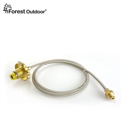 Forest Outdoor 瓦斯桶轉高山轉接管 轉接管 瓦斯管 露營 登山