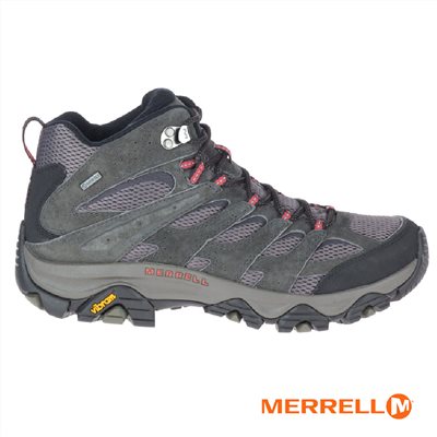 Merrell  MOAB 3 MID GTX 中筒防水登山鞋 ML035785W 寬楦 男 深灰 登山鞋