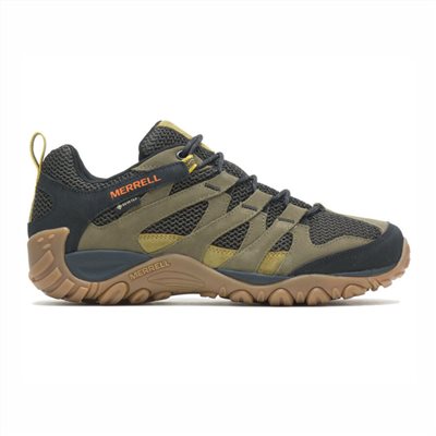 Merrell 低筒健行鞋 ALVERSTONE GORE-TEX ML135447 男 橄欖綠 登山鞋