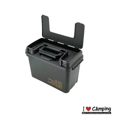 Forest Outdoor US ARMY美軍塗裝款軍事風工具箱 軍綠 工具箱 收納箱