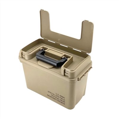 Forest Outdoor US ARMY美軍塗裝款軍事風工具箱 沙色 工具箱 收納箱