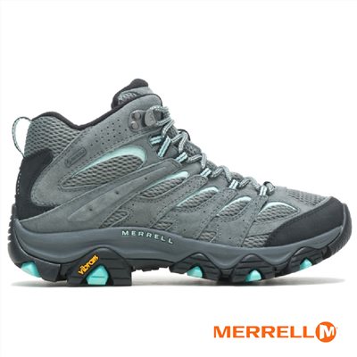 Merrell MOAB 3 MID GTX 防水 中筒登山鞋 女款 淺灰 ML036306 健行鞋 登山鞋