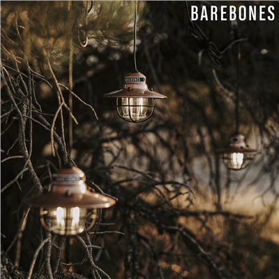 BAREBONES Edison String Lights串連垂吊營燈 三入一組 LIV-269 古銅色 掛燈 露營燈
